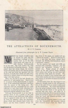Item #314571 The Attractions of Bournemouth. An original article from the Windsor Magazine, 1896....