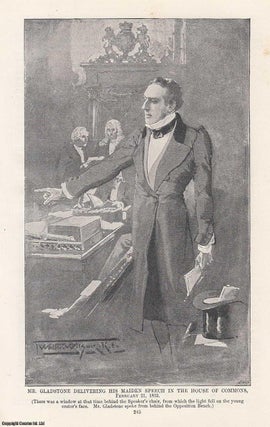 Item #314572 Maiden Speeches in Parliament. An original article from the Windsor Magazine, 1896....