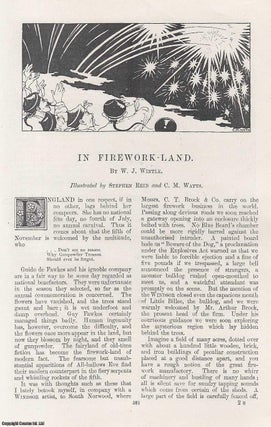 Item #314593 In Firework-Land, Messrs. C.T. Brock & Co. An original article from the Windsor...