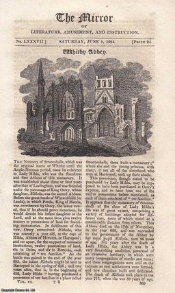 Item #314808 Whitby Abbey (The Nunnery of Streonshalh). A complete rare weekly issue of the...