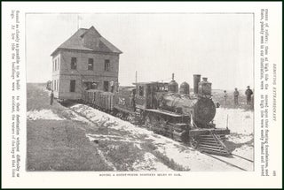 Item #315399 Moving A Court-House Nineteen Miles by Rail ; Moving A Private Dwelling In San...