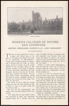 Item #315462 Women's Colleges at Oxford and Cambridge : Girton ; Newnham ; Somerville & Lady...