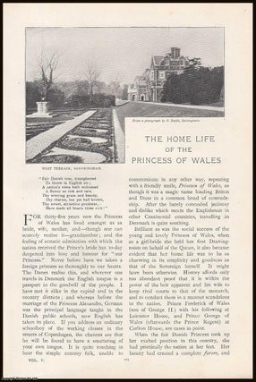 Item #315467 Princess of Wales : The Home Life of The Princess of Wales. An original article from...