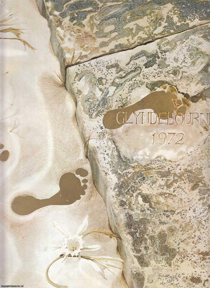 Item #317188 Glyndebourne Festival Opera, 1972. Official Programme. Glyndebourne