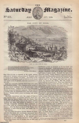 Item #319681 The City of Cork; Perranzabuloe: The Lost Church Found, etc. Issue No. 451. July,...