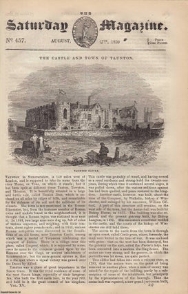 Item #319687 The Castle and Town of Taunton; A Fragment on Beards; Propagation of Plants by...