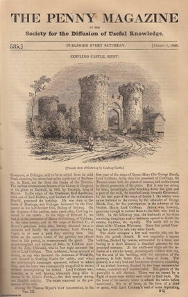 Cowling Castle, Kent; Difficulties of Surveying and Allotting in North. Penny Magazine.