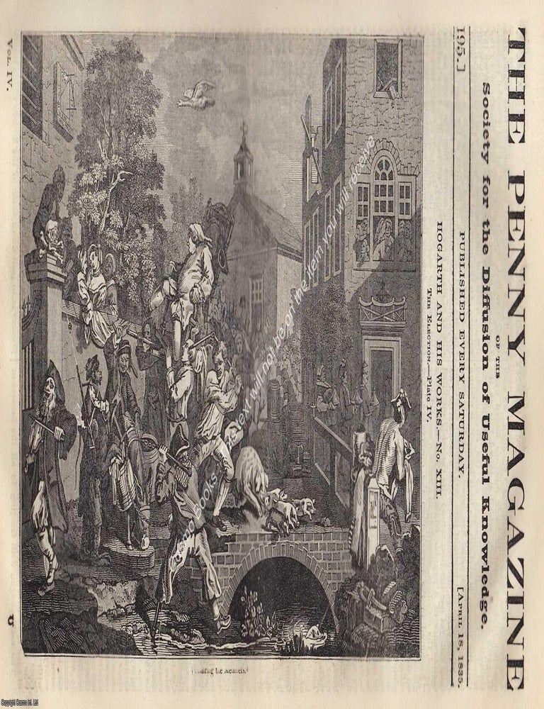 Item #319908 William Hogarth (13); Fires in Russia; English Regal Arms and Supporters; Torquay,...