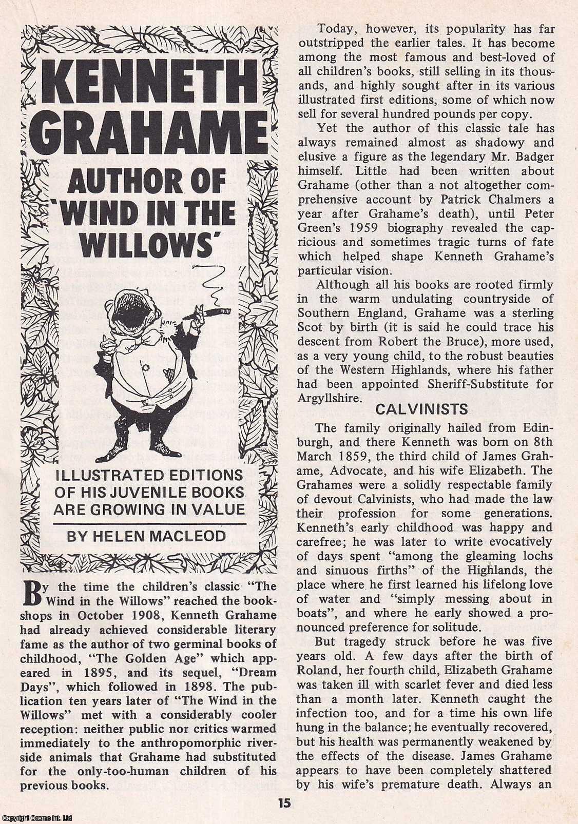 Kenneth Grahame : Wind in the Willows and His Collectable Juvenile ...