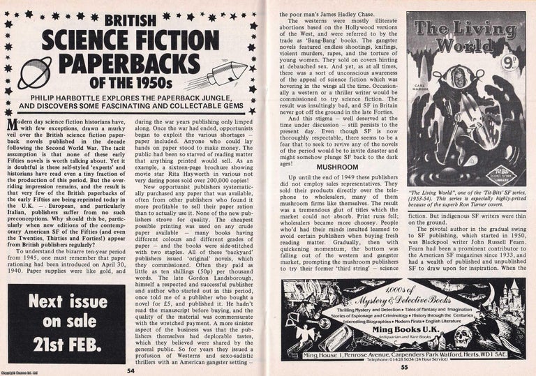 Item #324432 British Science-Fiction Paperbacks of the 1950s : A Golden Age in Soft Covers. By...