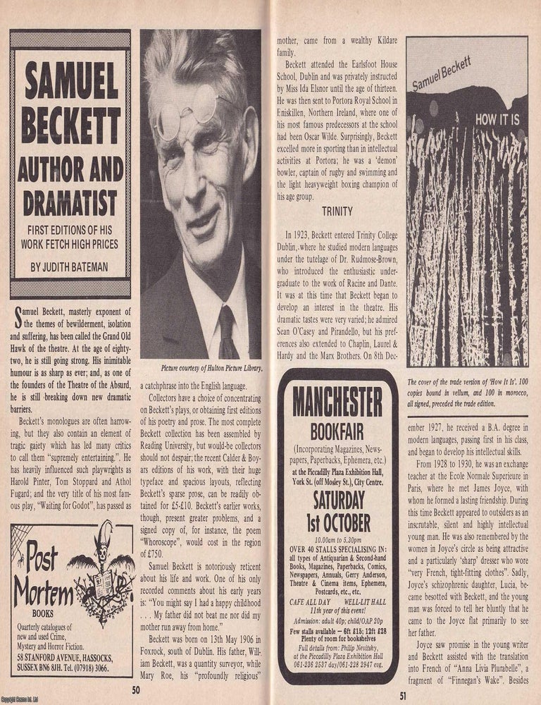 Samuel Beckett : The Author and Dramatist Who Redefined Modernism. By ...