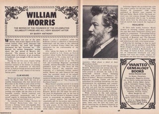 Item #324604 William Morris. The Works of The Founder of The Celebrated Kelmscott Press. This is...