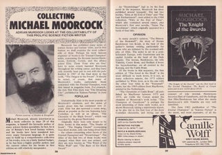 Item #324629 Collecting Michael Moorcock : Prolific Science Fiction Writer. This is an original...