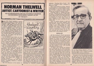 Item #324678 Norman Thelwell. Artist, Cartoonist and Writer. His Autobiographies and Collections...