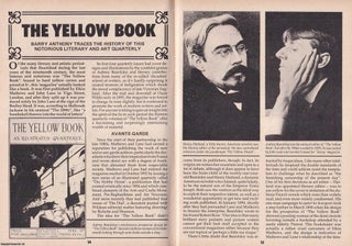Item #324692 The Yellow Book. Tracing The History of This Notorious Literary and Art Quarterly....