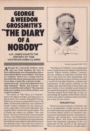 Item #324694 George and Weedon Grossmith's The Diary of a Nobody. The History of this Victorian...