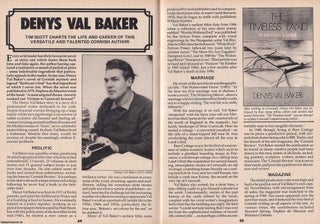 Item #324697 Denys Val Baker : Versatile and Talented Cornish Author. This is an original article...