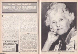 Item #324760 The Post-War Books of Daphne Du Maurier. This is an original article separated from...