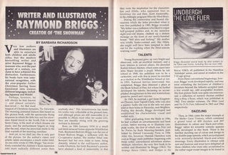 Item #324927 Writer and Illustrator Raymond Briggs. Creator of The Snowman. This is an original...