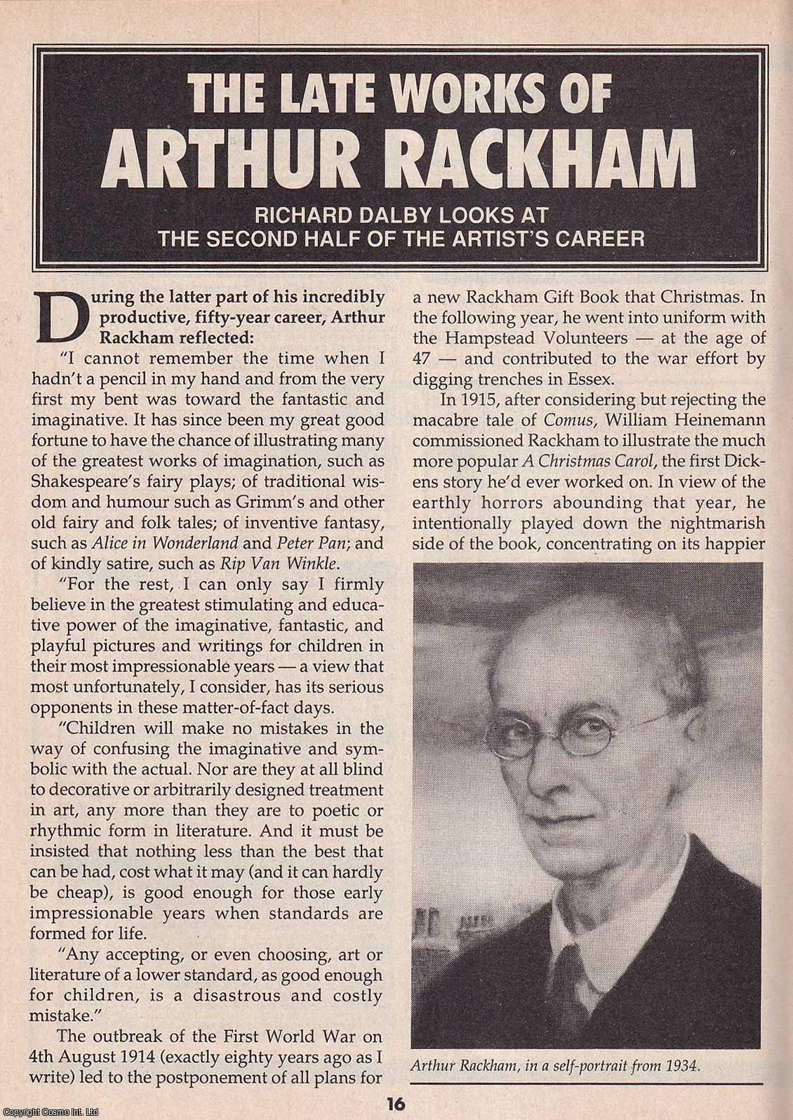 Arthur Rackham's Later Vision : The Mature Works of a Celebrated ...