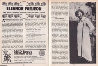 Item #325005 Eleanor Farjeon : English author of children's stories and plays, poetry, biography,...