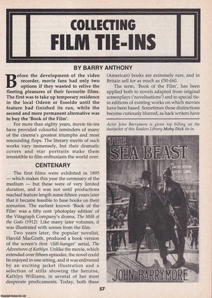 Item #325011 Collecting Film Tie-Ins. This is an original article separated from an issue of The...