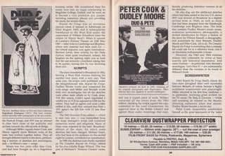 Item #325016 Peter Cook and Dudley Moore : Two of Britain's Funniest and Most Versatile Comic...