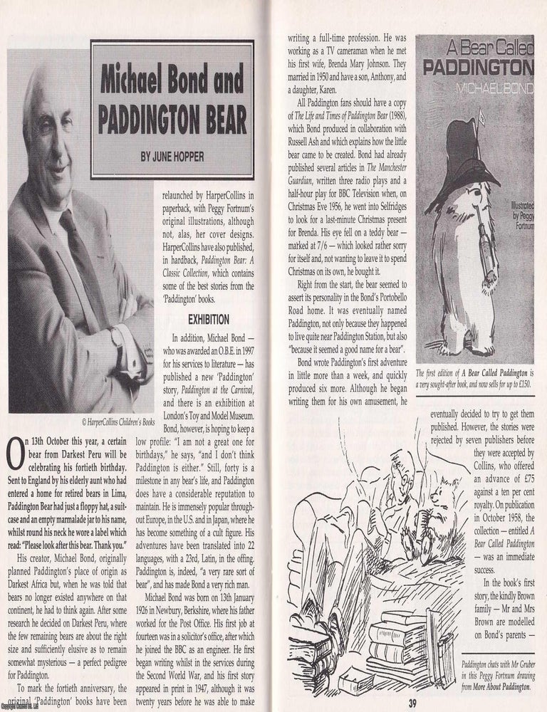 Michael Bond and Paddington Bear : The Making of a Literary Legend. By ...