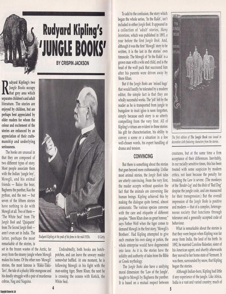 Rudyard Kipling’s Jungle Books : A Collector’s Safari. By Crispin ...