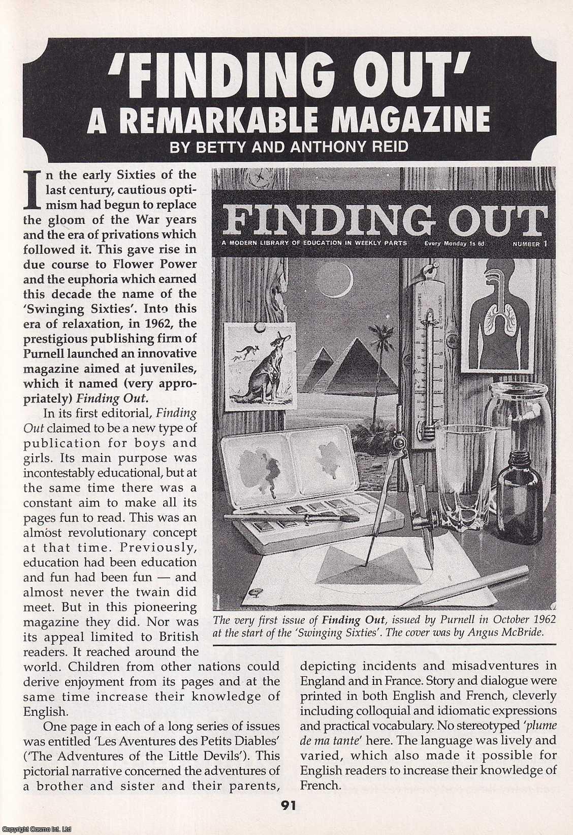 Finding Out : Purnell's Magazine of Wonder and Discovery. By Betty ...