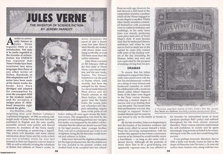 Item #325484 Jules Verne : Charting the Father of Science Fiction. By Jeremy Parrott. This is an...