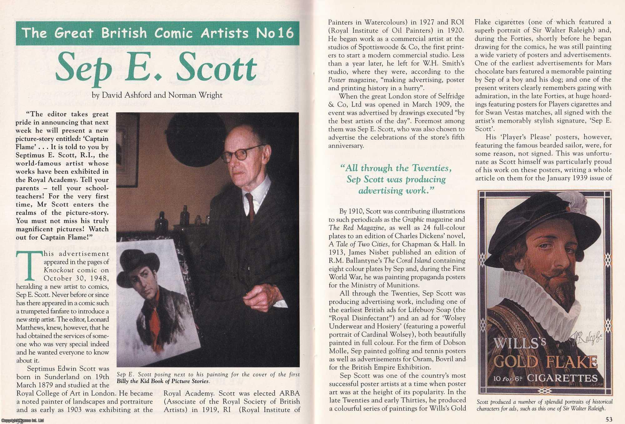 Sep E. Scott : A Distinguished British Comic Artist. By Norman Wright ...