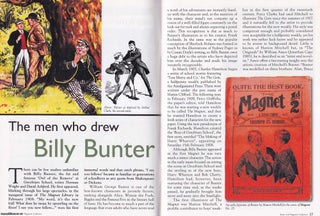 Item #325644 The Men who Drew Billy Bunter. This is an original article separated from an issue...