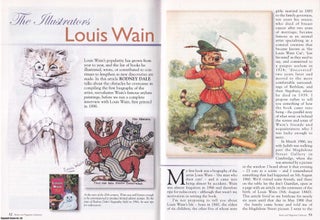 Item #325647 Louis Wain. This is an original article separated from an issue of The Book &...