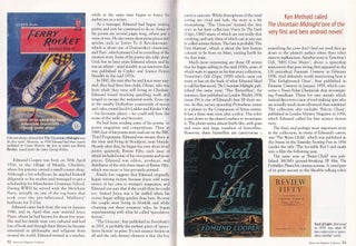 Item #325678 The Speculative Fiction of Edmund Cooper. This is an original article separated from...
