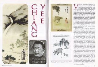 Item #325727 Chiang Yee : The Silent Traveller. This is an original article separated from an...