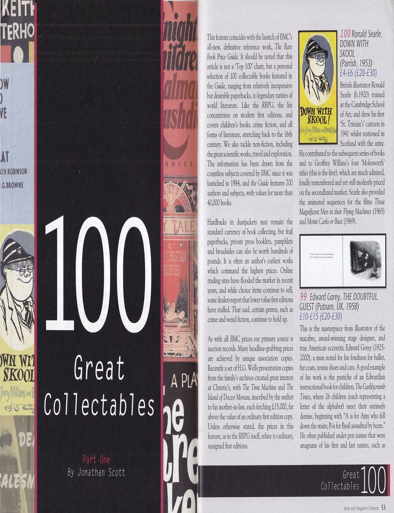 Item #325811 One Hundred Objects of Desire : A Curated Cabinet of Collectables, Part I. By...