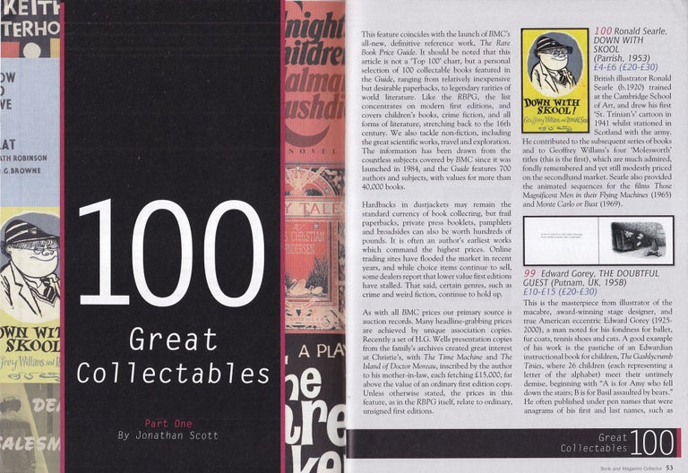 Item #325811 One Hundred Objects of Desire : A Curated Cabinet of Collectables, Part I. By...