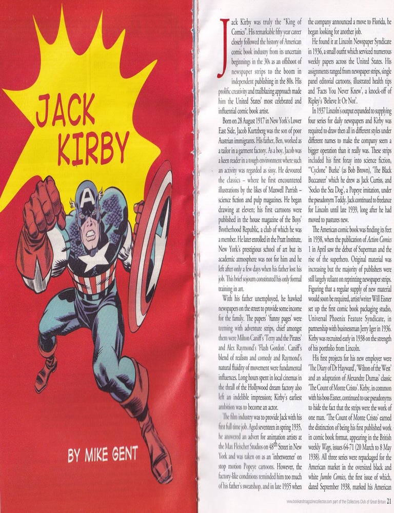 Item #325842 Jack Kirby : The Imagination That Built the Marvel Universe. By Mike Gent. This is...