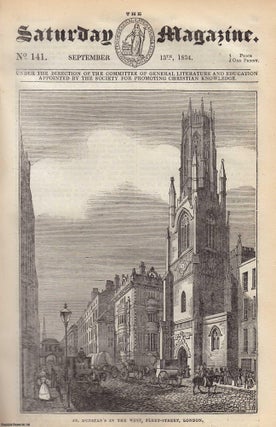 St. Dunstan's in The West, Fleet-Street, London; The Flesh-Fly. Issue. Saturday Magazine.