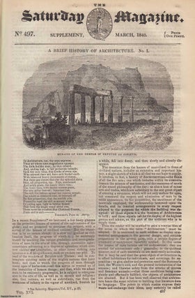 Item #330512 Assyrian, Egyptian & Grecian Architecture: A Brief History (part 1). Issue No. 497....