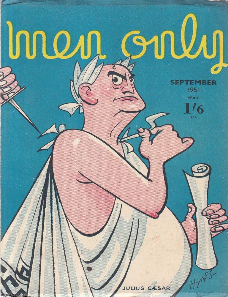 Item #330542 Julius Caesar, colour cover illustration by Edward S. Hynes. Men Only Incorporating...