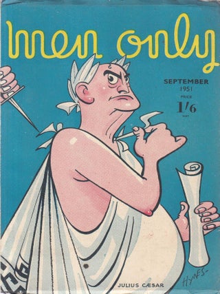 Julius Caesar, colour cover illustration by Edward S. Hynes. Men Only Incorporating The Strand. Edward S. Hynes.