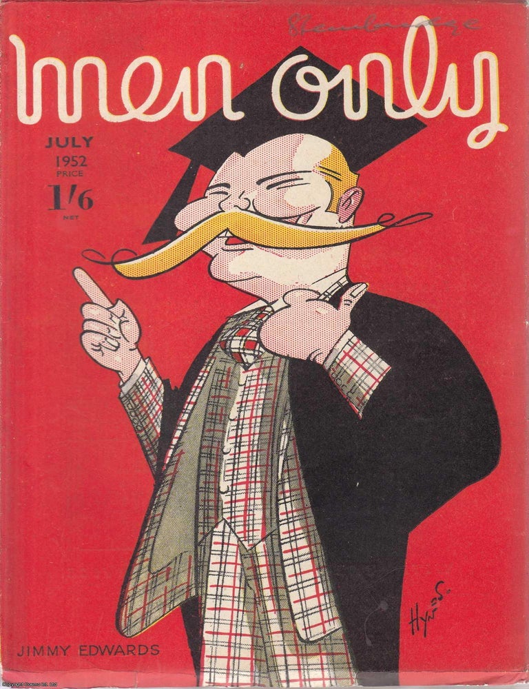Item #330549 Jimmy Edwards, colour cover illustration by Edward S. Hynes. Men Only Incorporating...