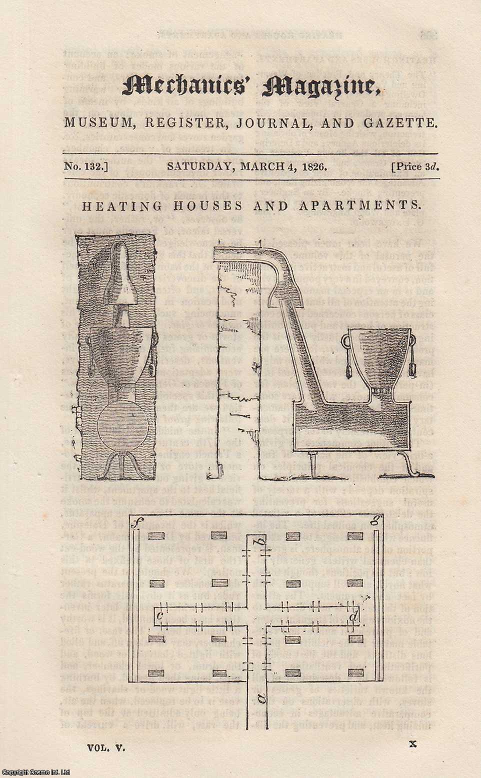 Heating Houses and Apartments; Blow-Pipe; Potatoe Digging Machine, etc ...