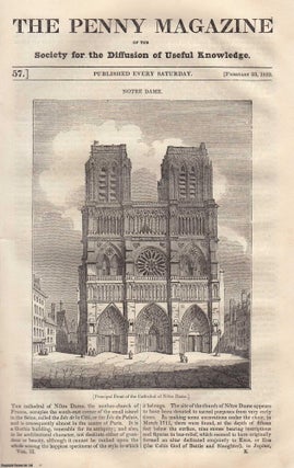 The Cathedral of Notre Dame; George Frederic Handel (composer); The. Penny Magazine.