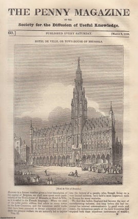Item #330614 Hotel De Ville, or Town-House of Brussels; Chelsea Hospital; The Nature of...