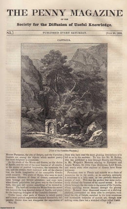 Item #330637 Castalian Fountain, City of Delphi; The Falls of Trolhatta, Near The Village of...