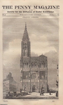Strasburg Cathedral (Notre Dame); The City of York; Hemp (plant. Penny Magazine.