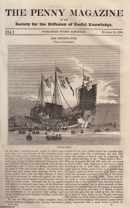 Item #330668 Chinese Junk (ship); Volcanic Island off The South Coast of Sicily; Improved System...